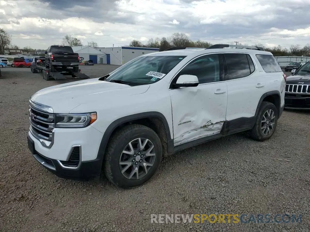 1 Photograph of a damaged car 1GKKNRL43PZ235354 GMC ACADIA 2023