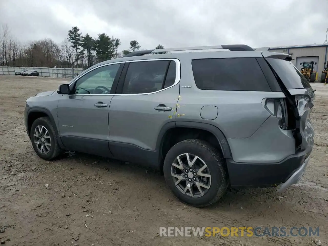 2 Photograph of a damaged car 1GKKNRL43PZ248296 GMC ACADIA 2023