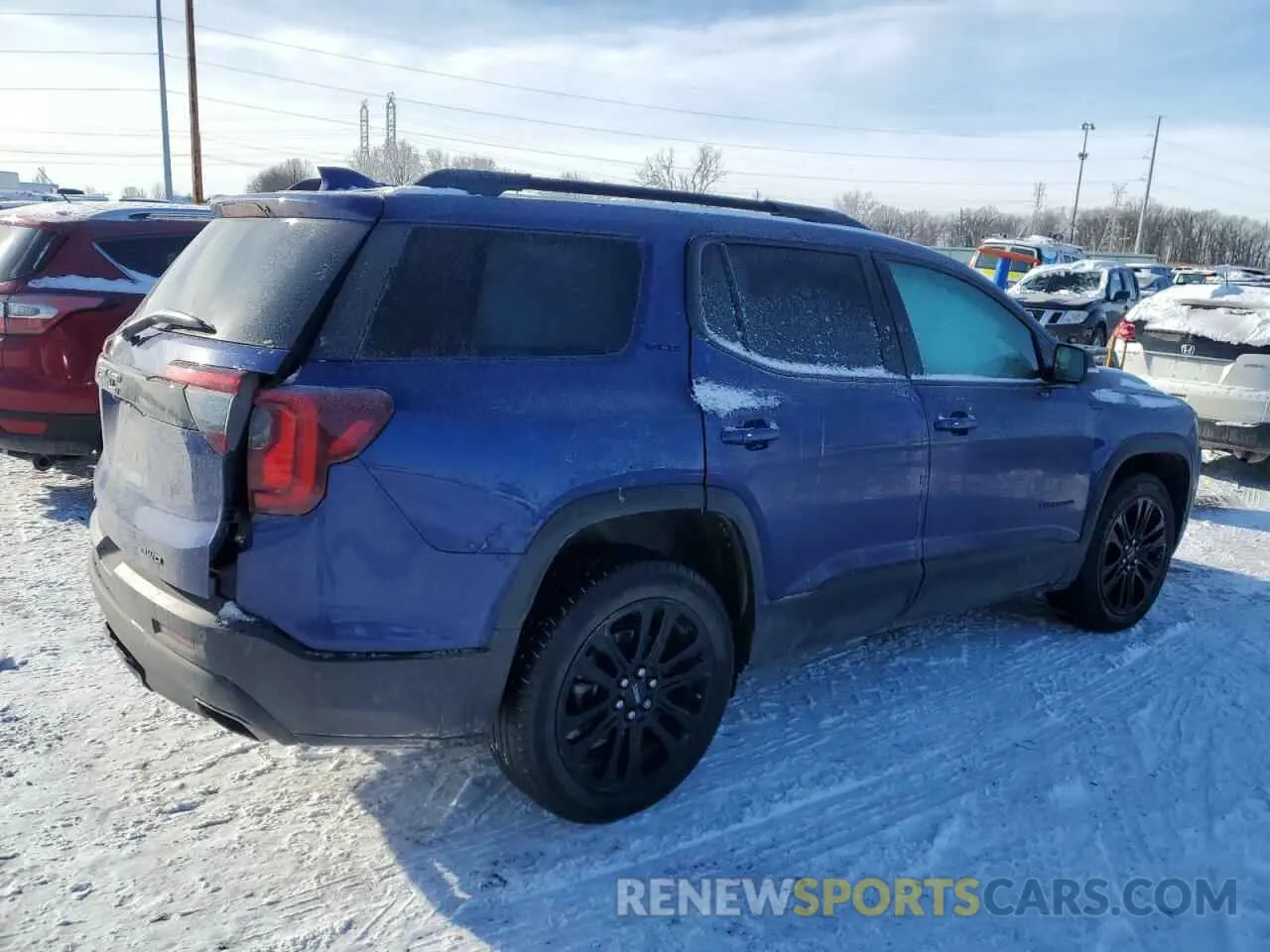 3 Photograph of a damaged car 1GKKNRL44PZ138549 GMC ACADIA 2023