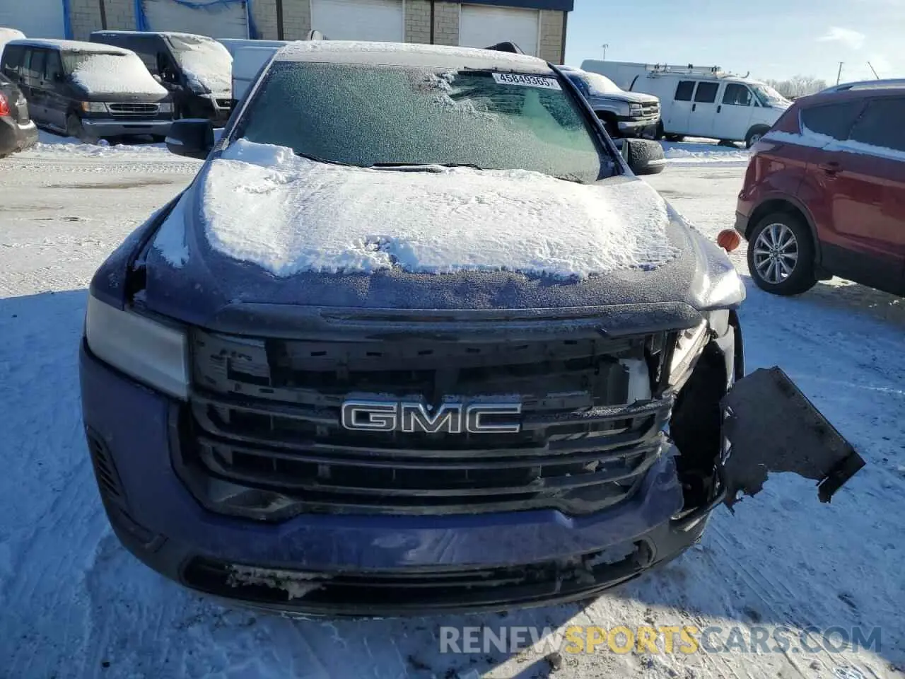 5 Photograph of a damaged car 1GKKNRL44PZ138549 GMC ACADIA 2023