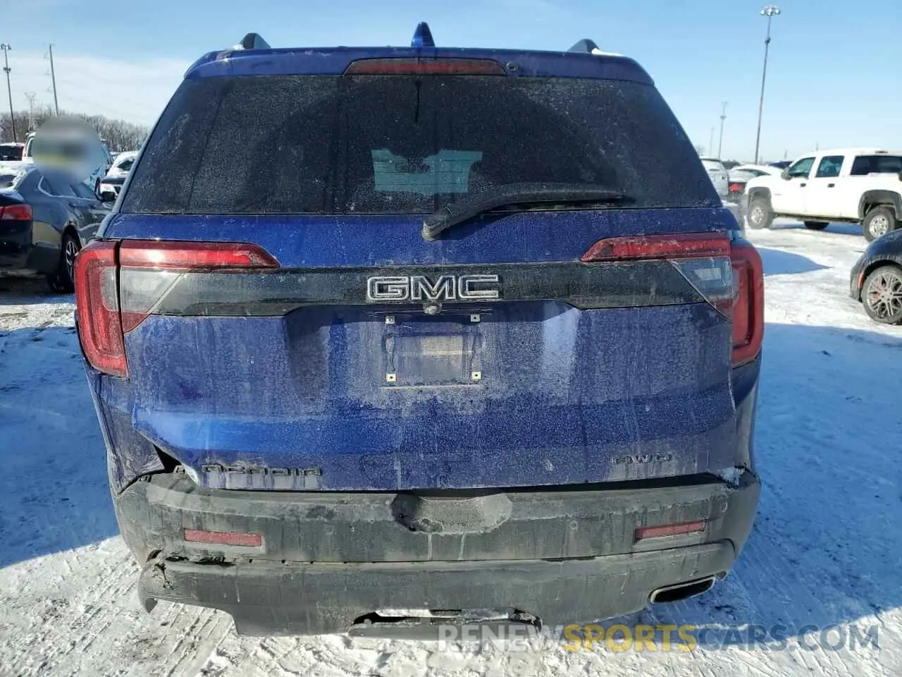 6 Photograph of a damaged car 1GKKNRL44PZ138549 GMC ACADIA 2023