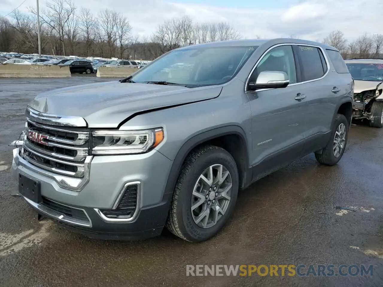 1 Photograph of a damaged car 1GKKNRL44PZ264636 GMC ACADIA 2023
