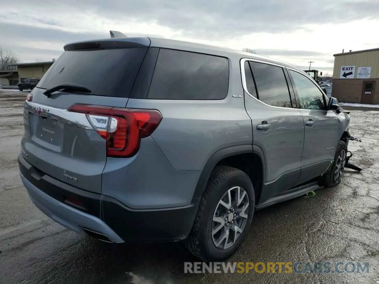 3 Photograph of a damaged car 1GKKNRL44PZ264636 GMC ACADIA 2023