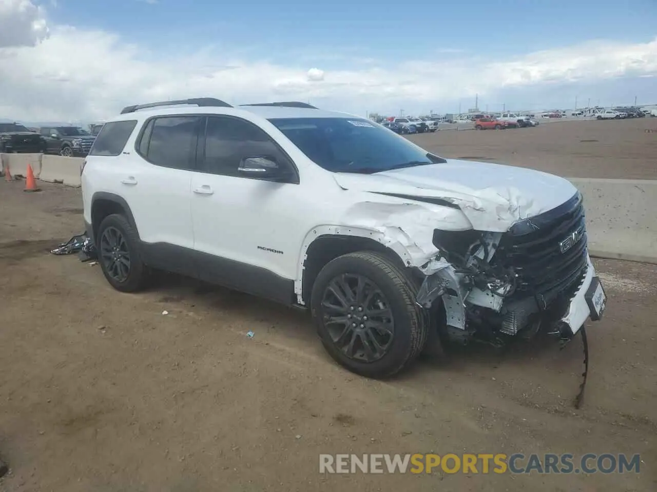 4 Photograph of a damaged car 1GKKNRL48PZ266177 GMC ACADIA 2023