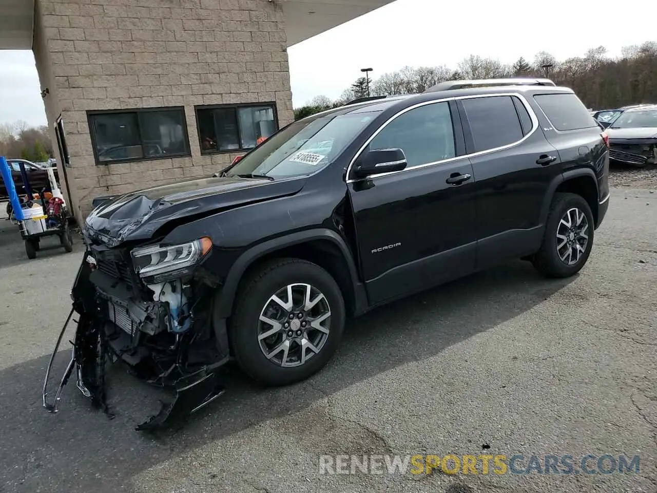 1 Photograph of a damaged car 1GKKNRL49PZ122671 GMC ACADIA 2023