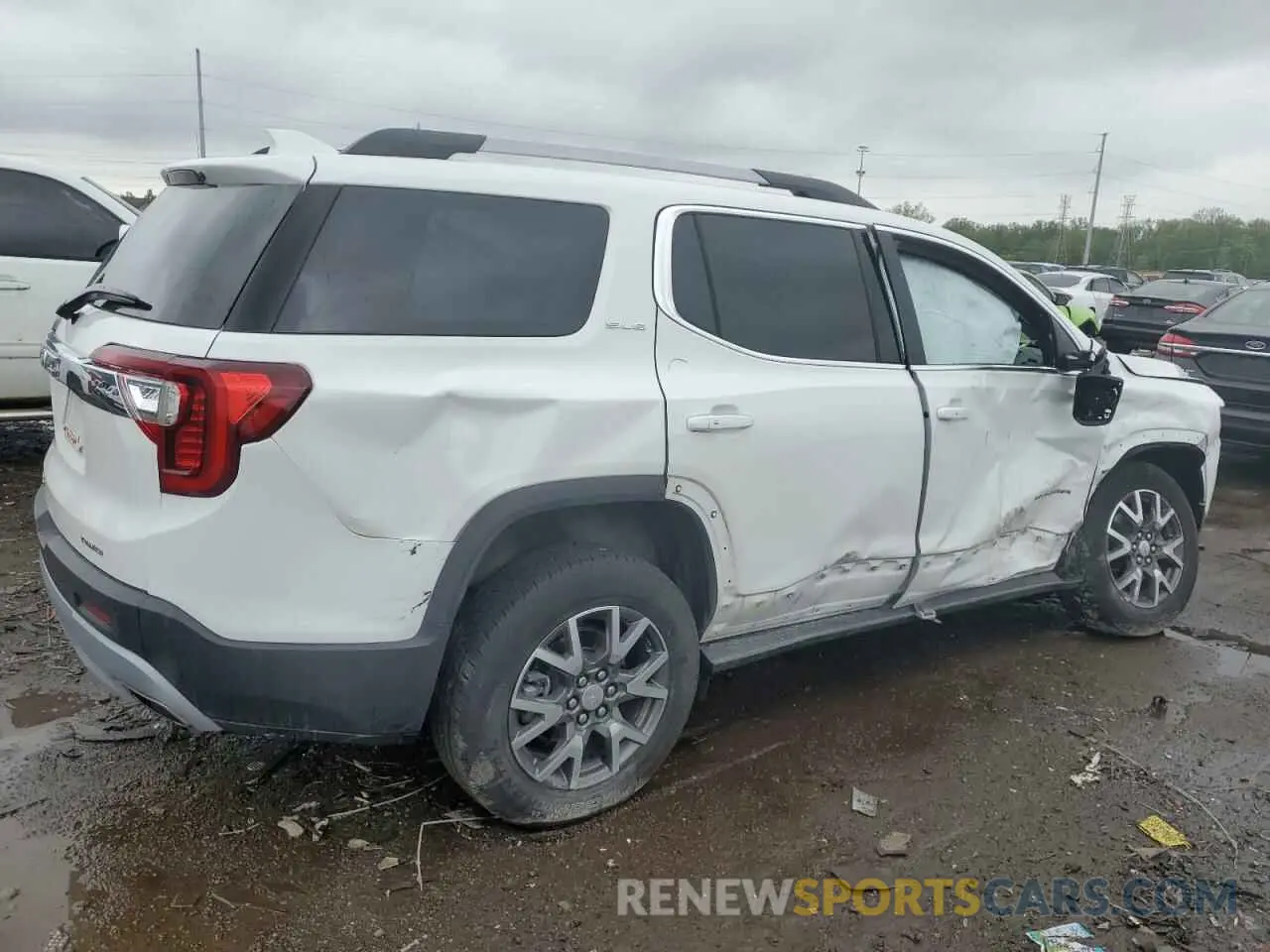 3 Photograph of a damaged car 1GKKNRL49PZ217814 GMC ACADIA 2023