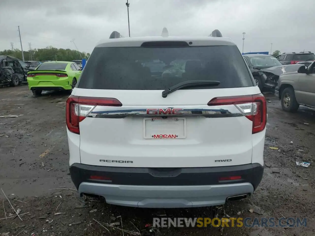 6 Photograph of a damaged car 1GKKNRL49PZ217814 GMC ACADIA 2023