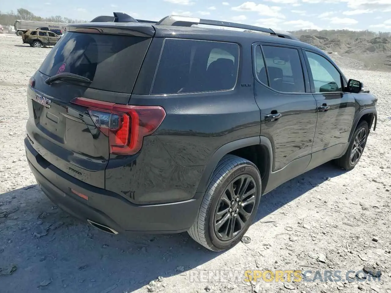 3 Photograph of a damaged car 1GKKNRLS6PZ209281 GMC ACADIA 2023