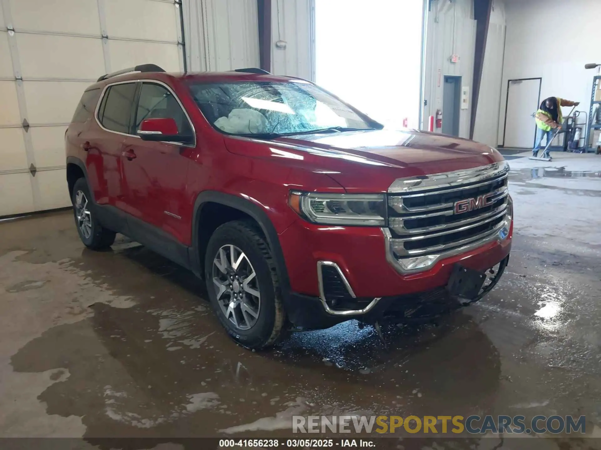 1 Photograph of a damaged car 1GKKNUL44PZ162840 GMC ACADIA 2023