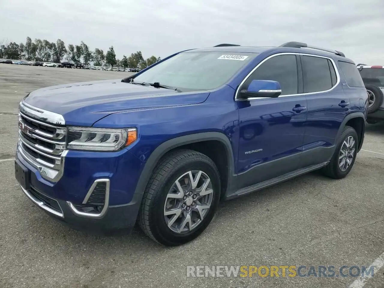 1 Photograph of a damaged car 1GKKNUL46PZ141245 GMC ACADIA 2023