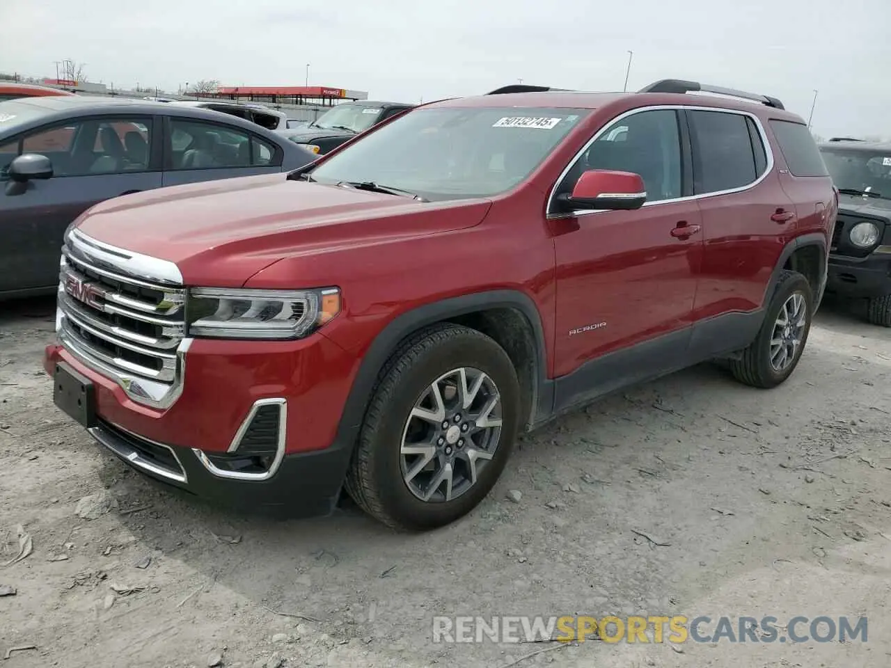 1 Photograph of a damaged car 1GKKNULS0PZ264635 GMC ACADIA 2023