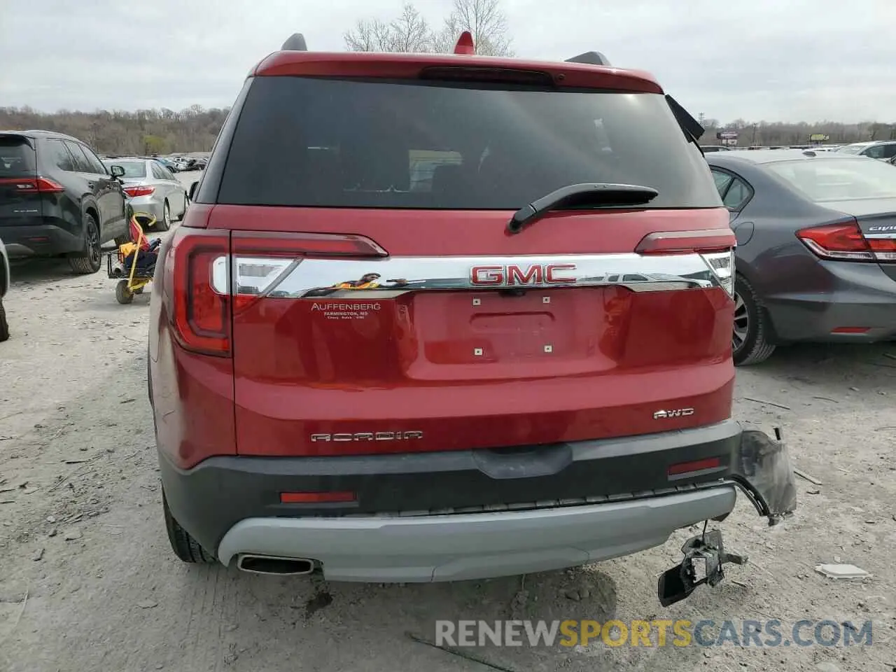 6 Photograph of a damaged car 1GKKNULS0PZ264635 GMC ACADIA 2023
