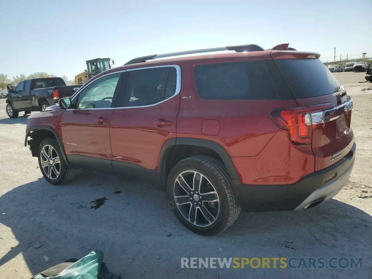 2 Photograph of a damaged car 1GKKNULS3PZ140164 GMC ACADIA 2023