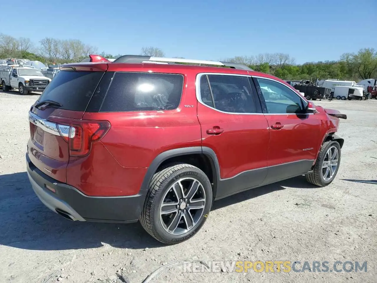3 Photograph of a damaged car 1GKKNULS3PZ140164 GMC ACADIA 2023