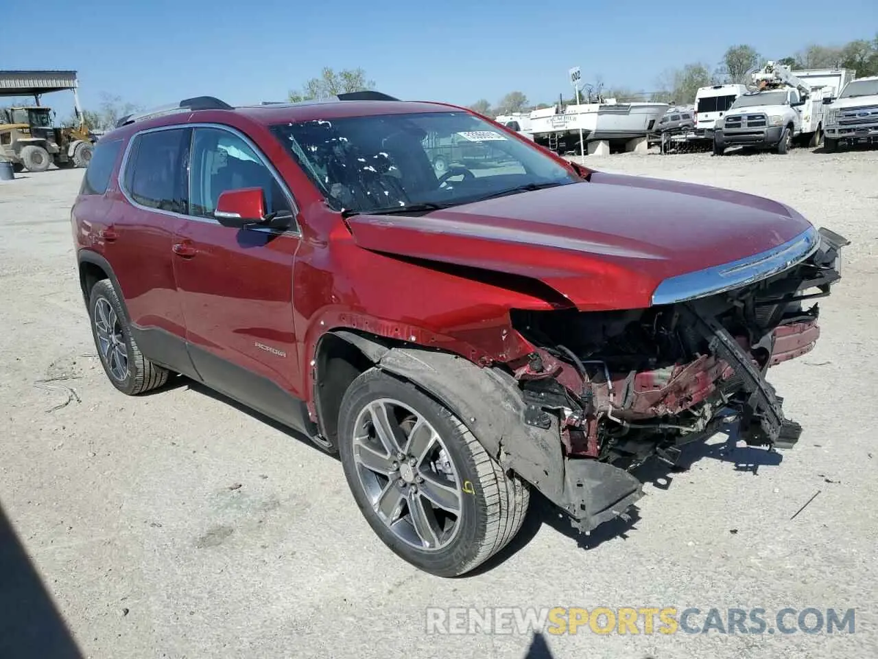 4 Photograph of a damaged car 1GKKNULS3PZ140164 GMC ACADIA 2023