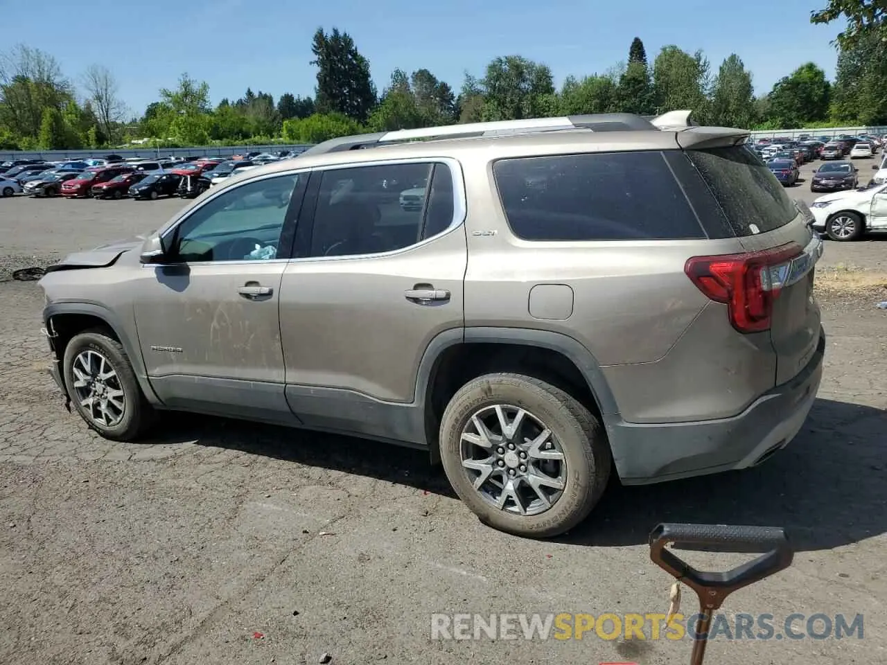 2 Photograph of a damaged car 1GKKNULS6PZ138795 GMC ACADIA 2023