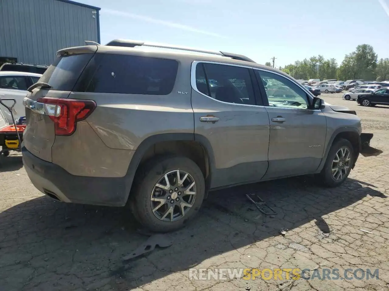 3 Photograph of a damaged car 1GKKNULS6PZ138795 GMC ACADIA 2023