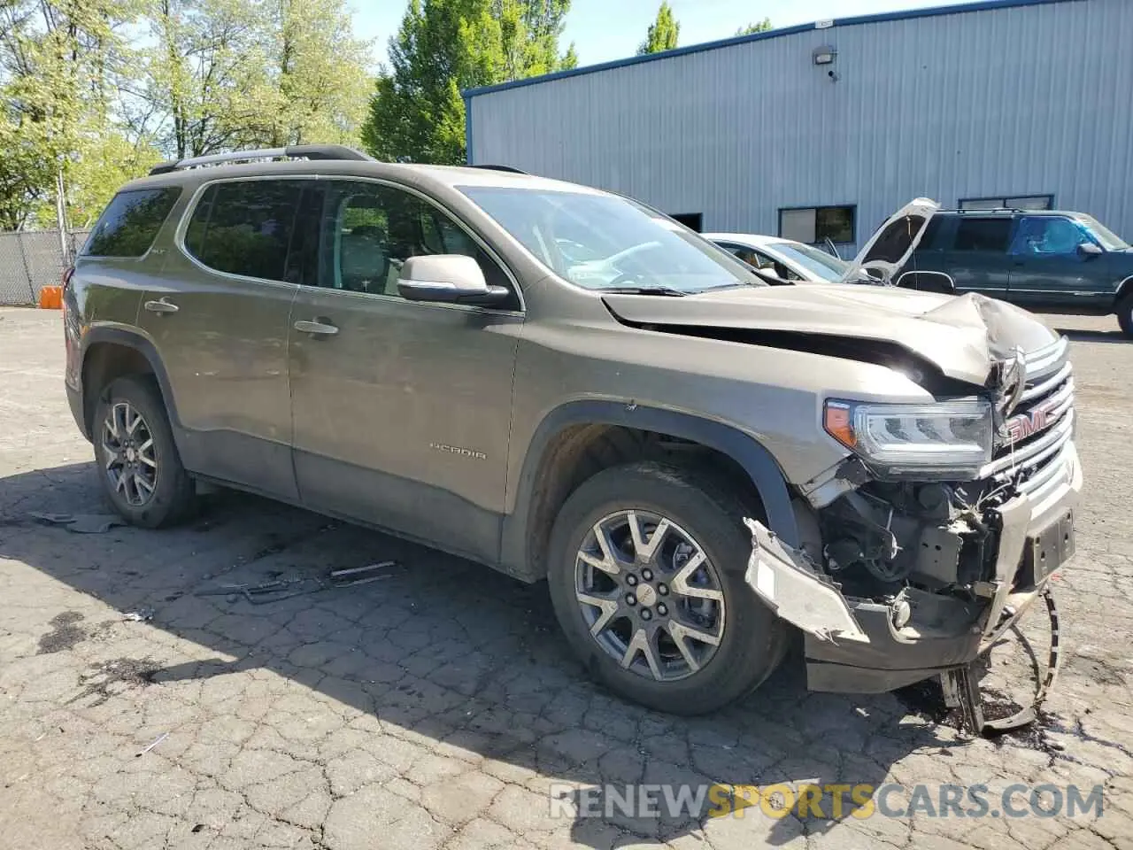 4 Photograph of a damaged car 1GKKNULS6PZ138795 GMC ACADIA 2023