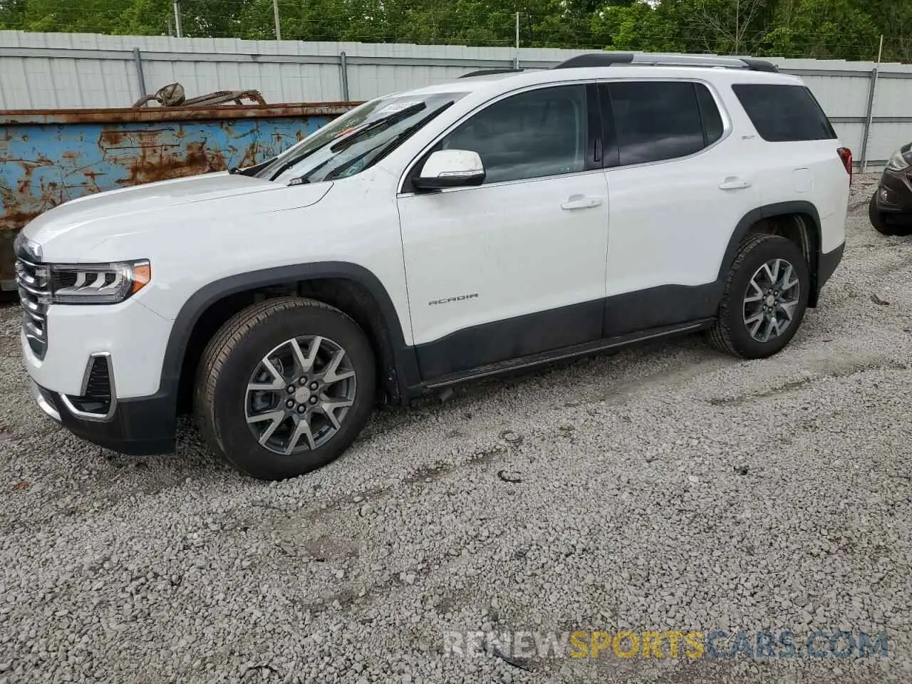 1 Photograph of a damaged car 1GKKNULS6PZ237102 GMC ACADIA 2023