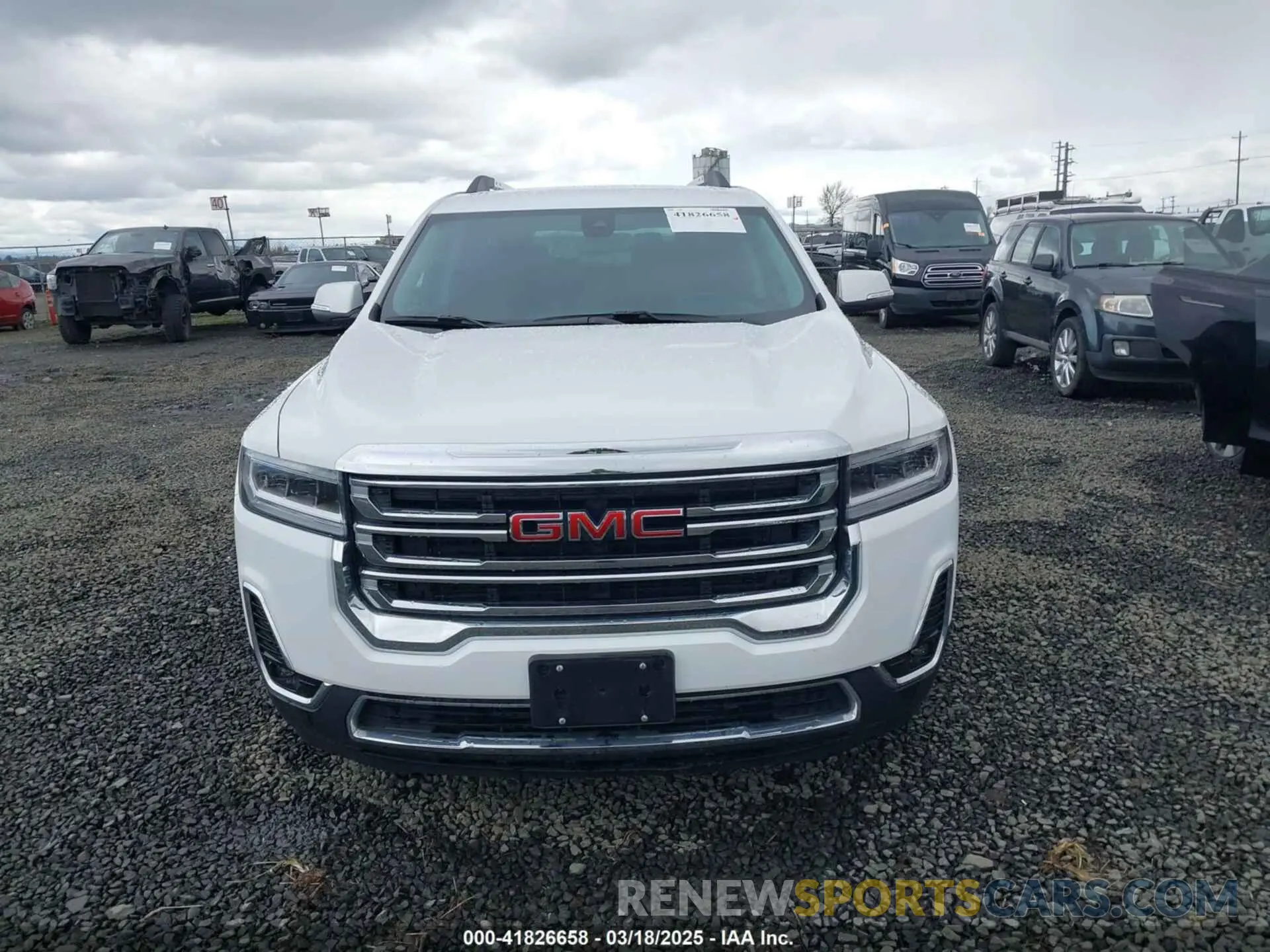 13 Photograph of a damaged car 1GKKNULS7PZ254670 GMC ACADIA 2023