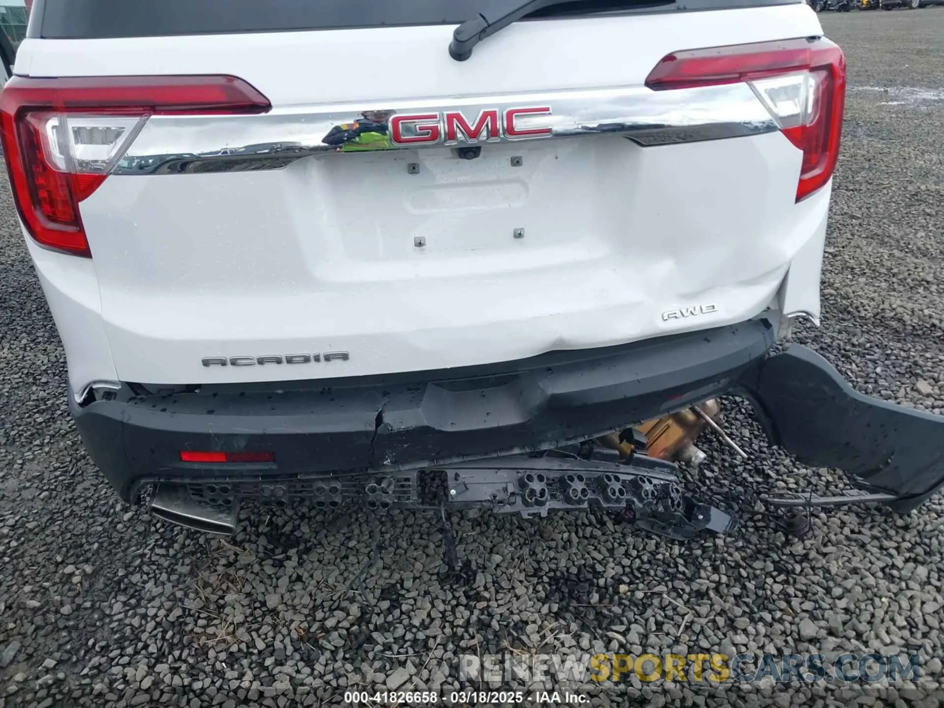 6 Photograph of a damaged car 1GKKNULS7PZ254670 GMC ACADIA 2023