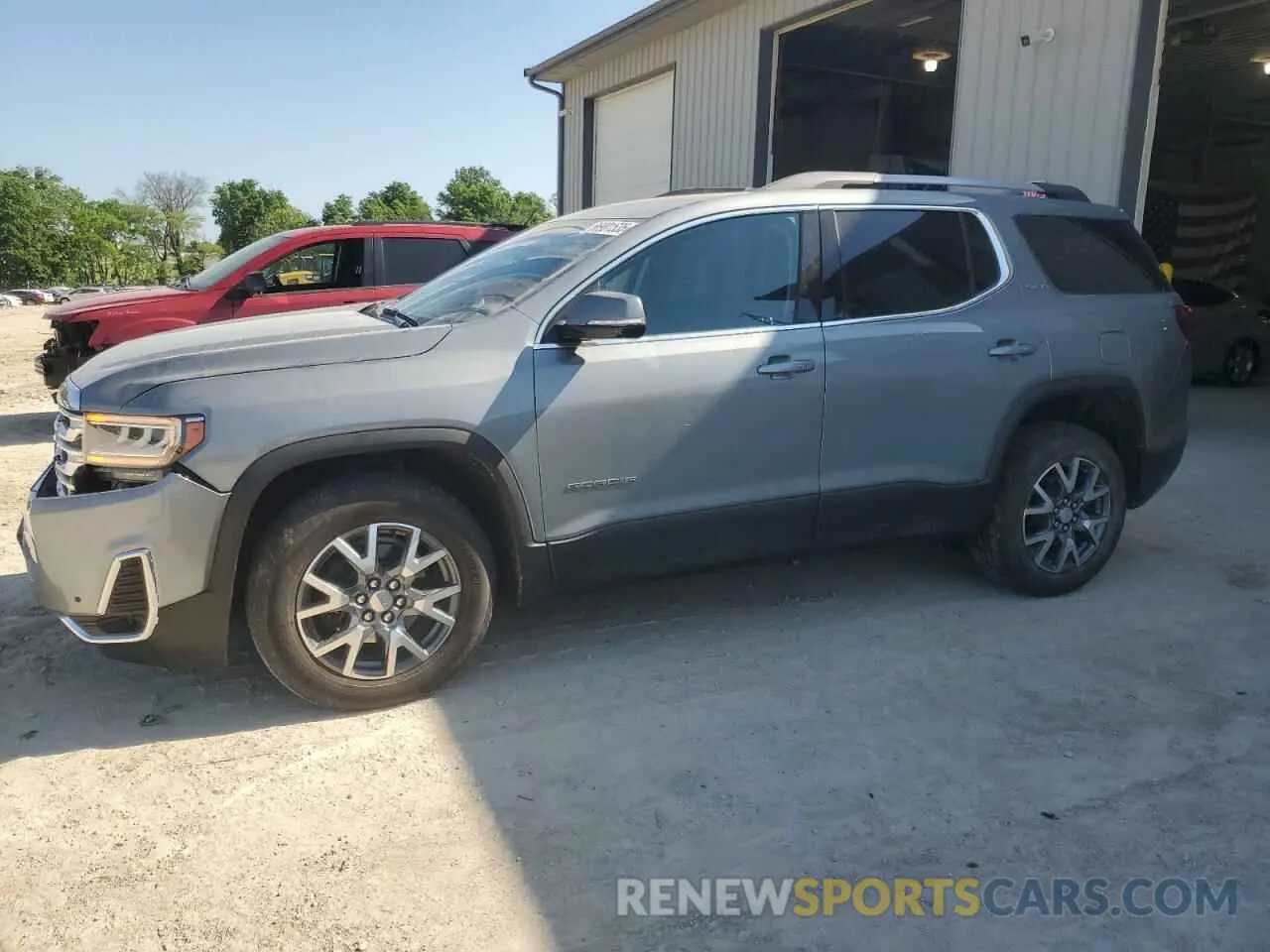 1 Photograph of a damaged car 1GKKNULS9PZ174951 GMC ACADIA 2023