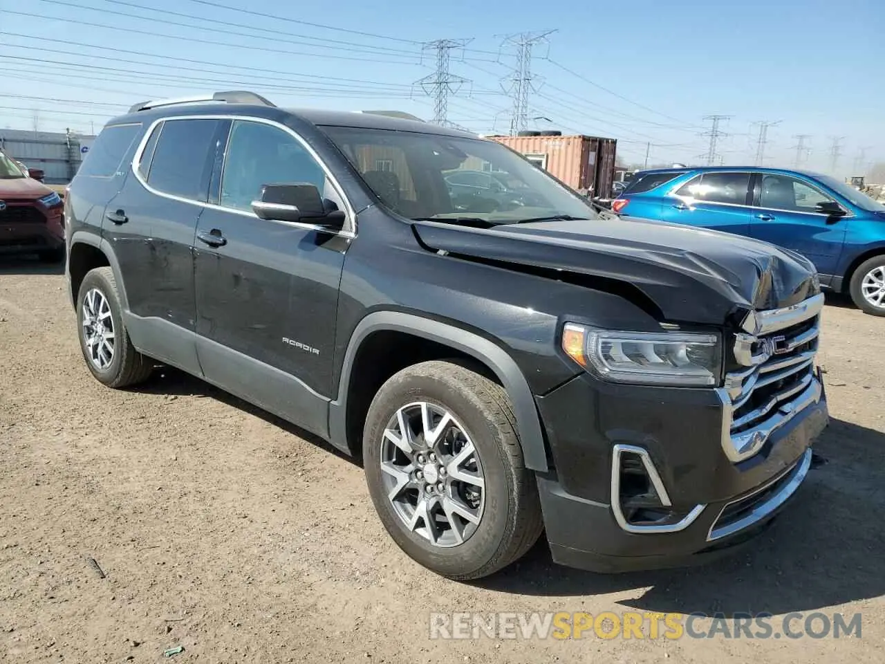4 Photograph of a damaged car 1GKKNULS9PZ253455 GMC ACADIA 2023