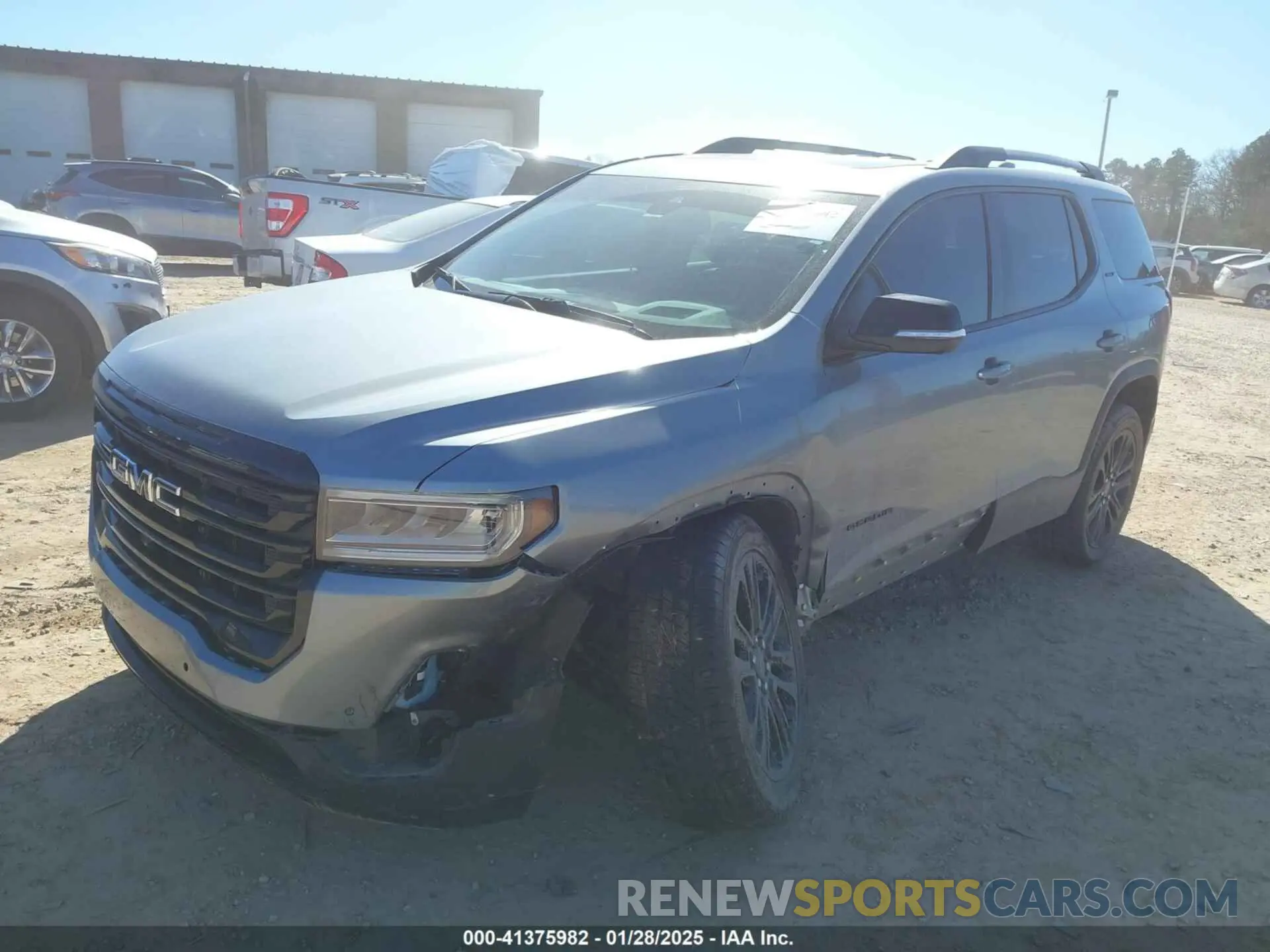 2 Photograph of a damaged car 1GKKNULSXPZ127802 GMC ACADIA 2023
