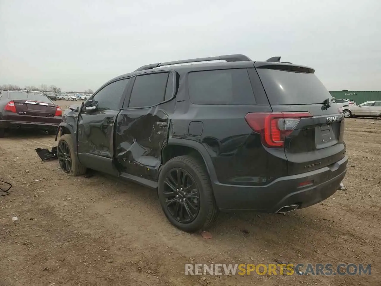 2 Photograph of a damaged car 1GKKNULSXPZ259636 GMC ACADIA 2023