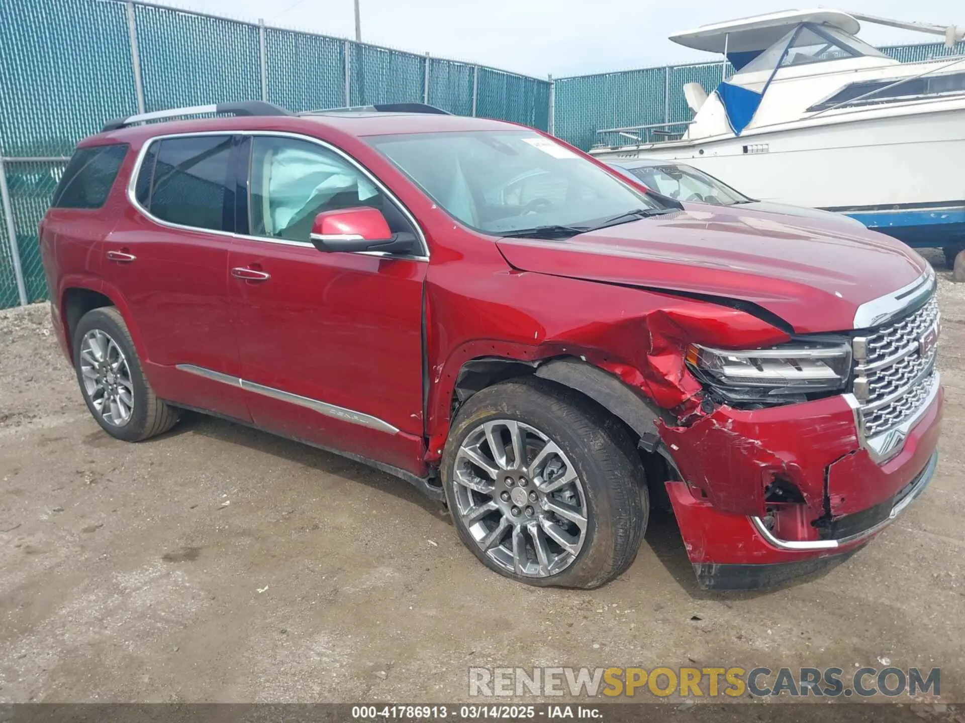 1 Photograph of a damaged car 1GKKNXLSXPZ148716 GMC ACADIA 2023