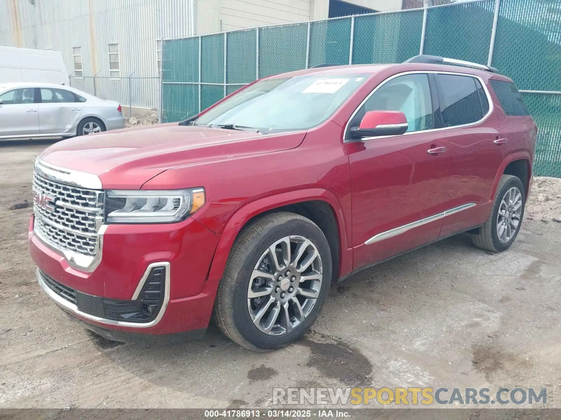 2 Photograph of a damaged car 1GKKNXLSXPZ148716 GMC ACADIA 2023