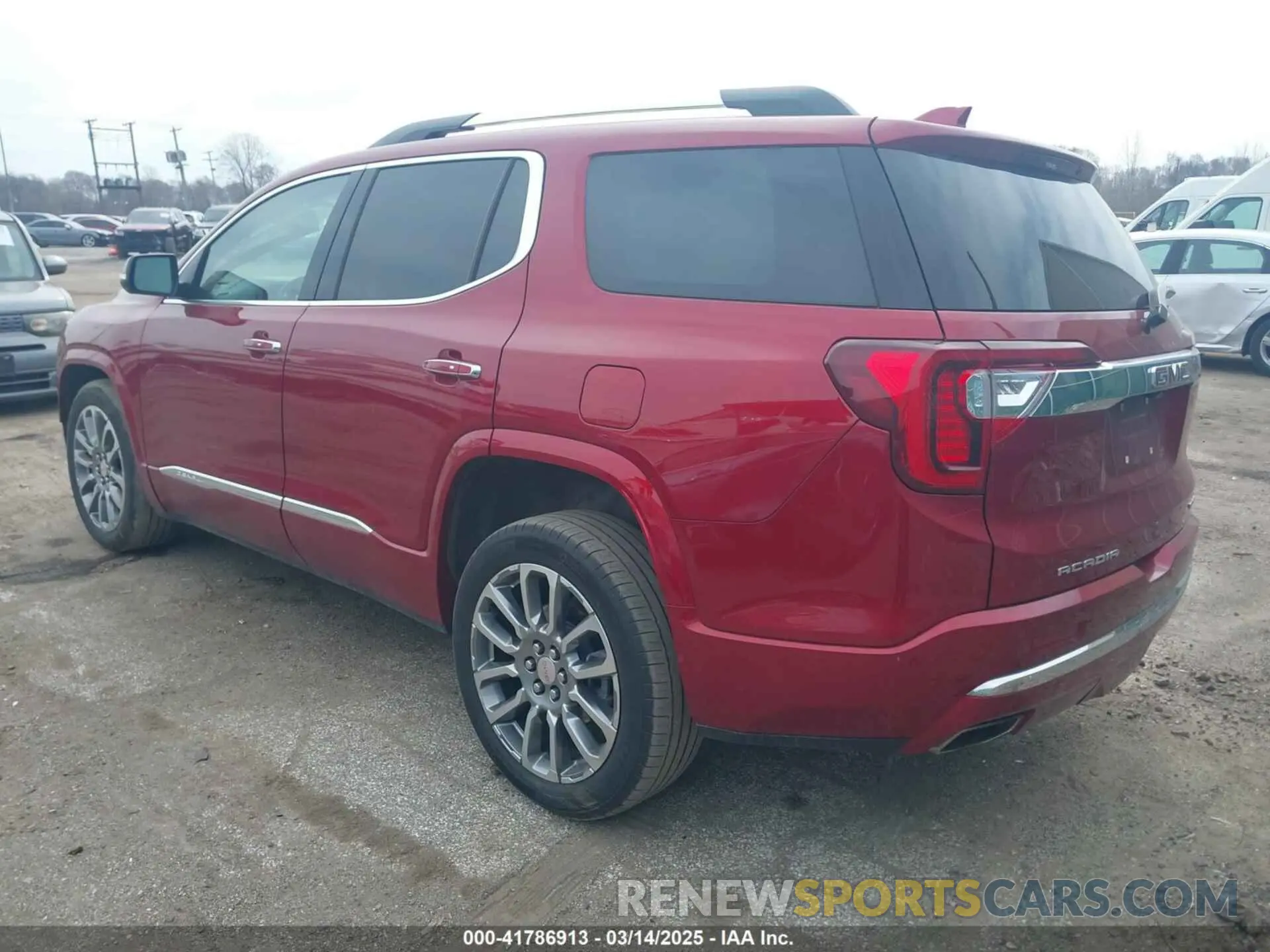 3 Photograph of a damaged car 1GKKNXLSXPZ148716 GMC ACADIA 2023