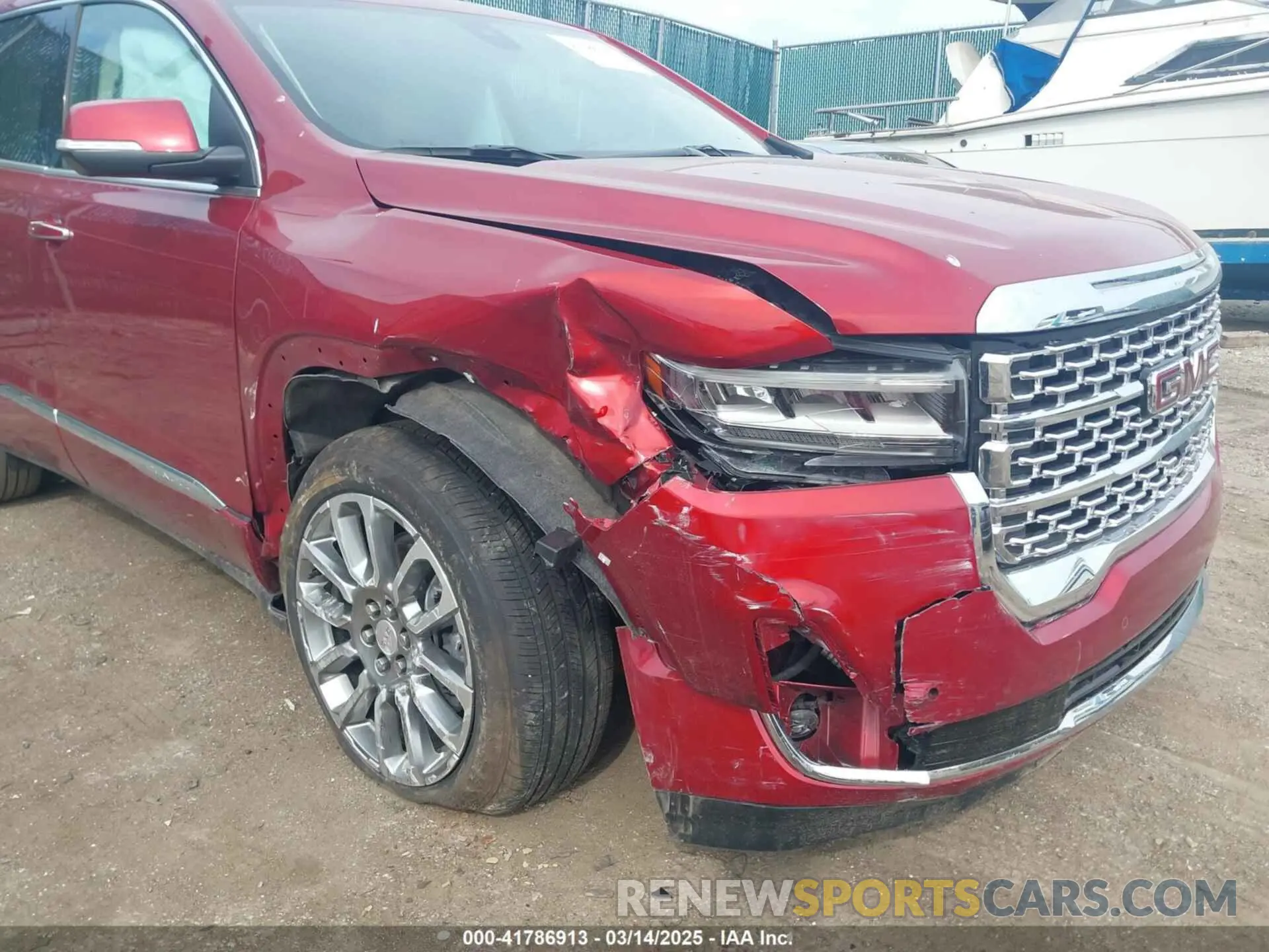 6 Photograph of a damaged car 1GKKNXLSXPZ148716 GMC ACADIA 2023