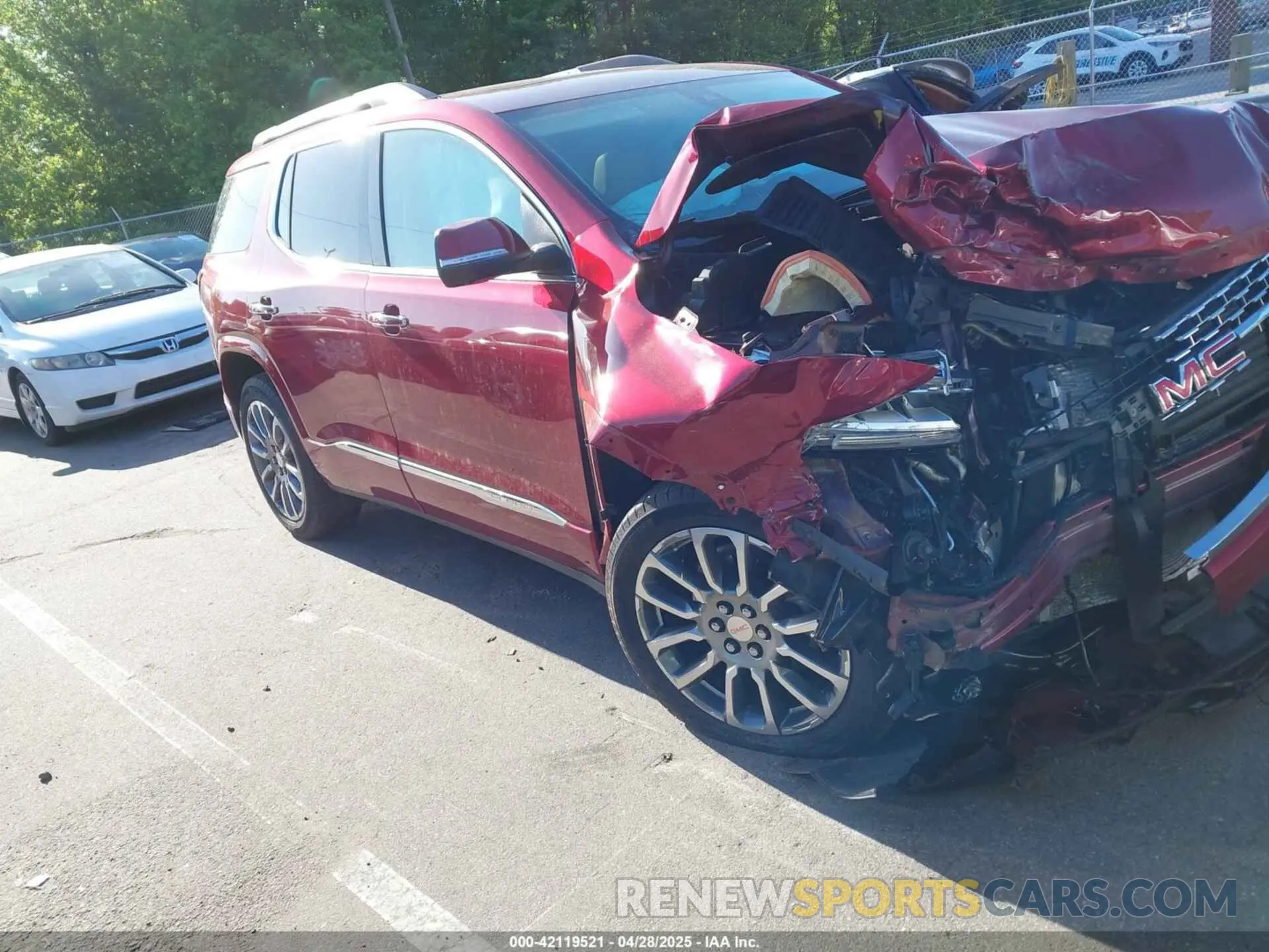1 Photograph of a damaged car 1GKKNXLSXPZ207683 GMC ACADIA 2023