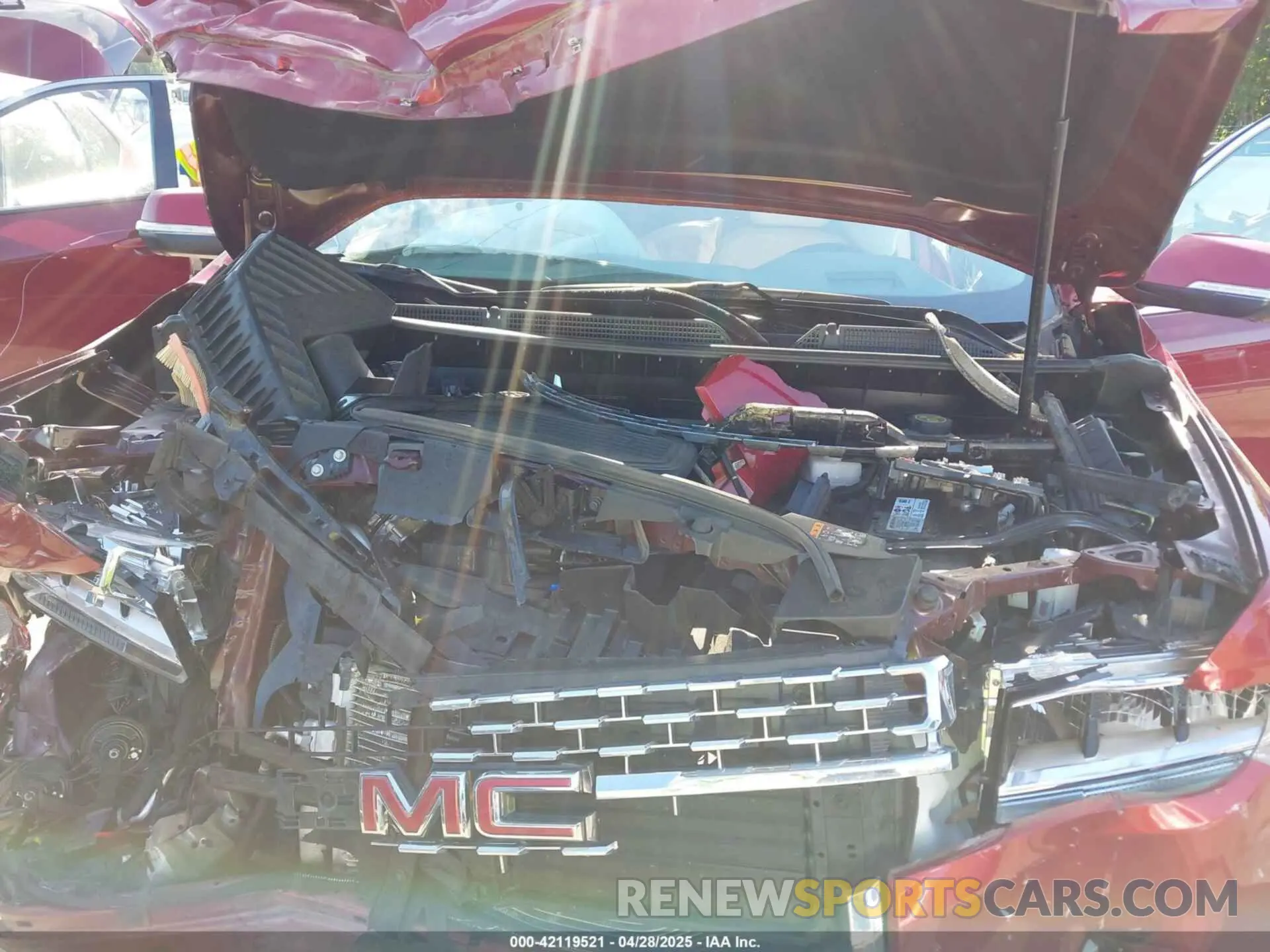10 Photograph of a damaged car 1GKKNXLSXPZ207683 GMC ACADIA 2023