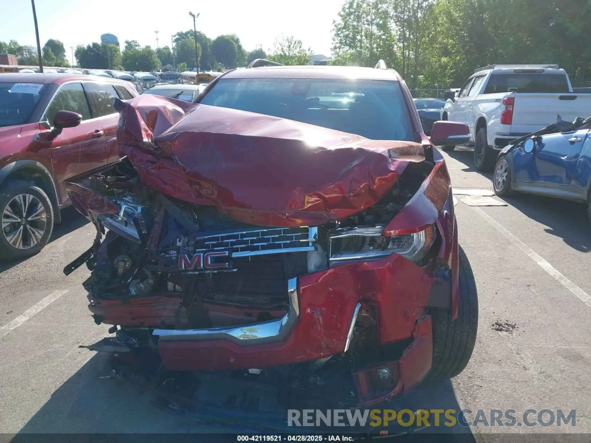11 Photograph of a damaged car 1GKKNXLSXPZ207683 GMC ACADIA 2023
