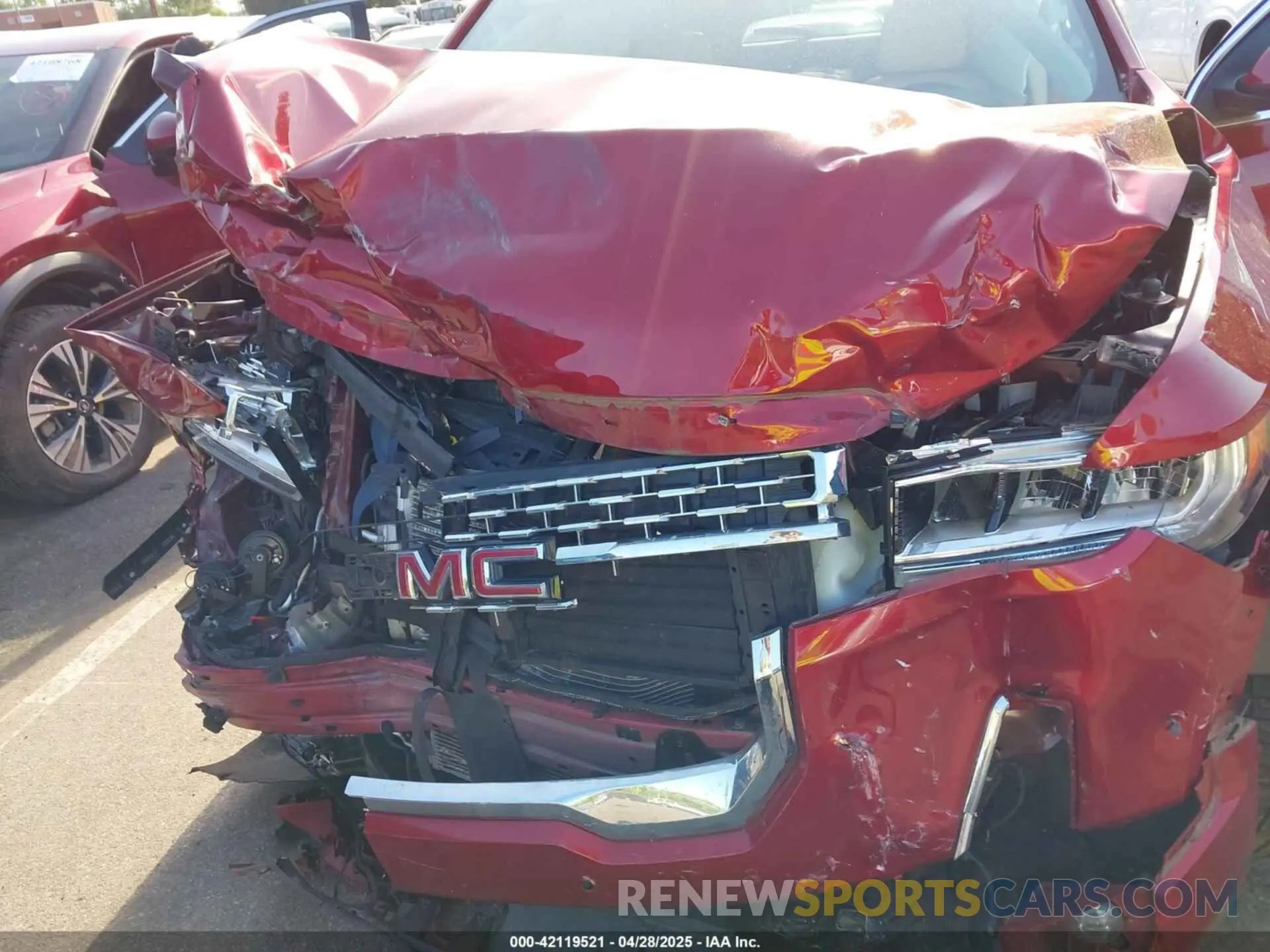 6 Photograph of a damaged car 1GKKNXLSXPZ207683 GMC ACADIA 2023