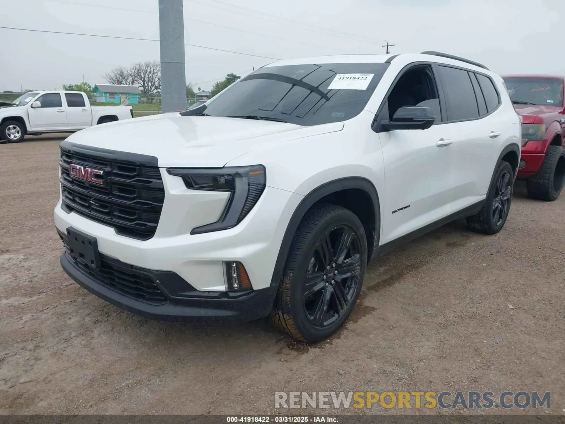 2 Photograph of a damaged car 1GKENKKS1RJ244902 GMC ACADIA 2024