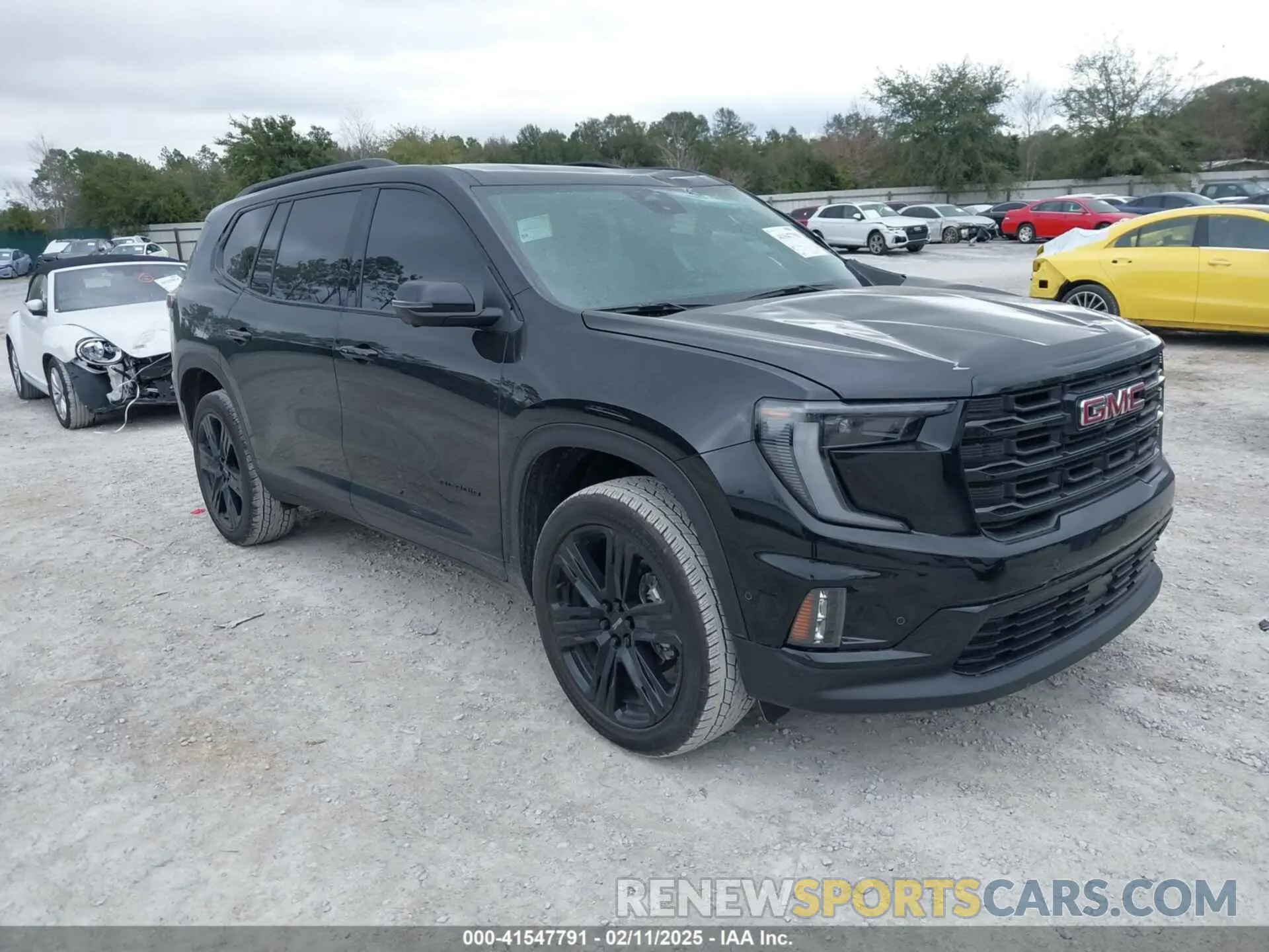 1 Photograph of a damaged car 1GKENKKS5RJ231201 GMC ACADIA 2024