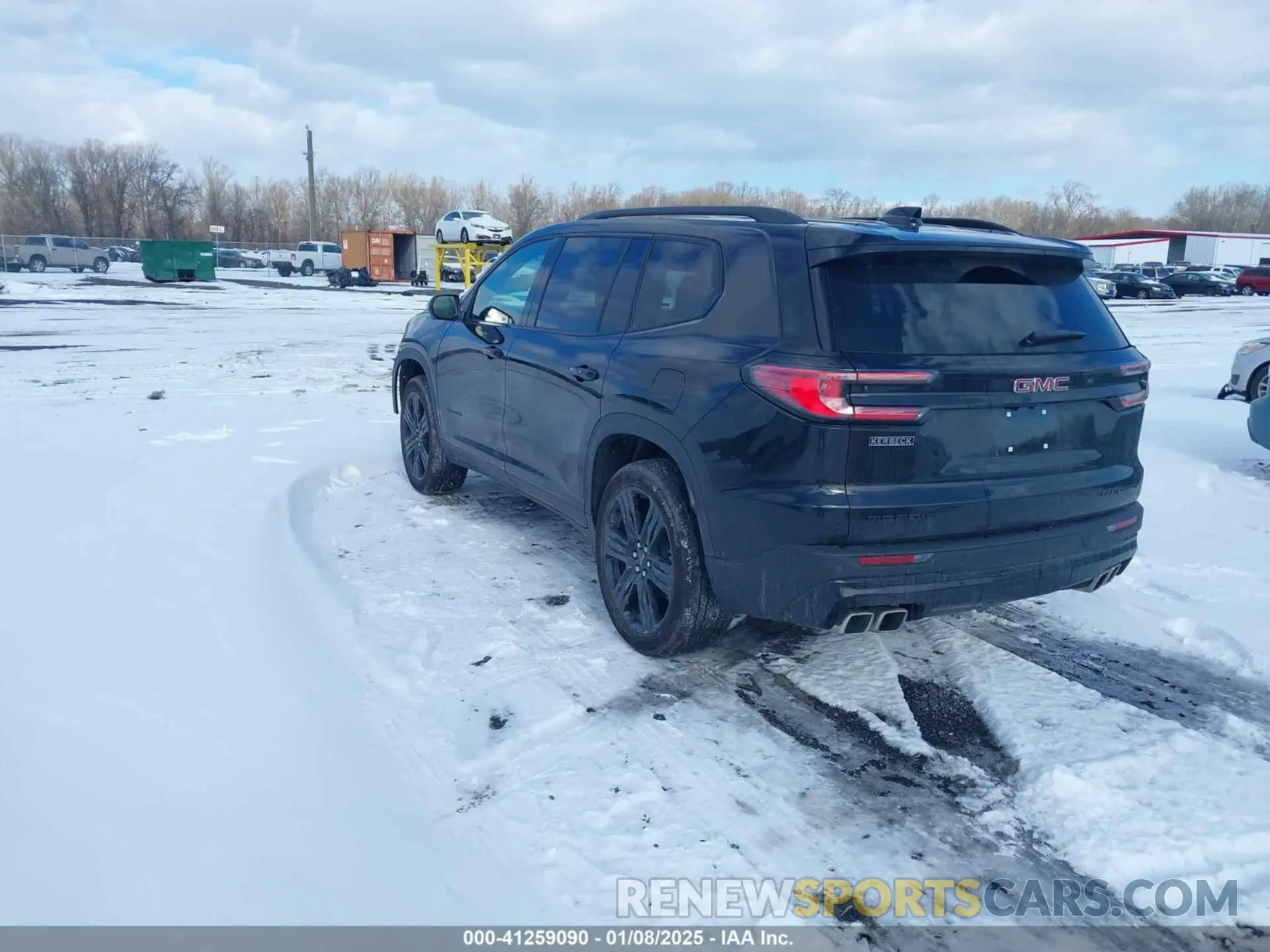 3 Photograph of a damaged car 1GKENKKS7RJ224119 GMC ACADIA 2024
