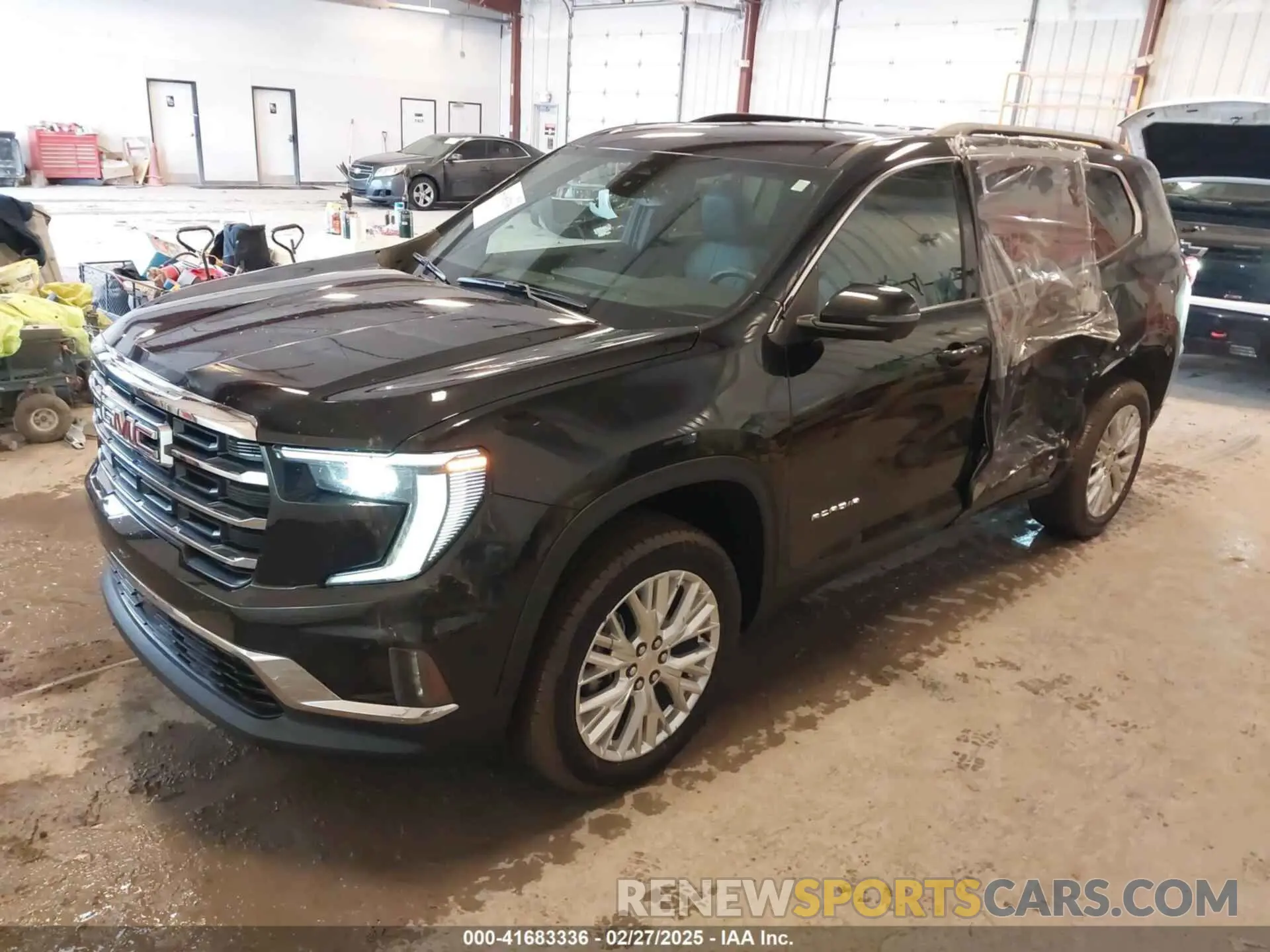 2 Photograph of a damaged car 1GKENKKS8RJ183273 GMC ACADIA 2024