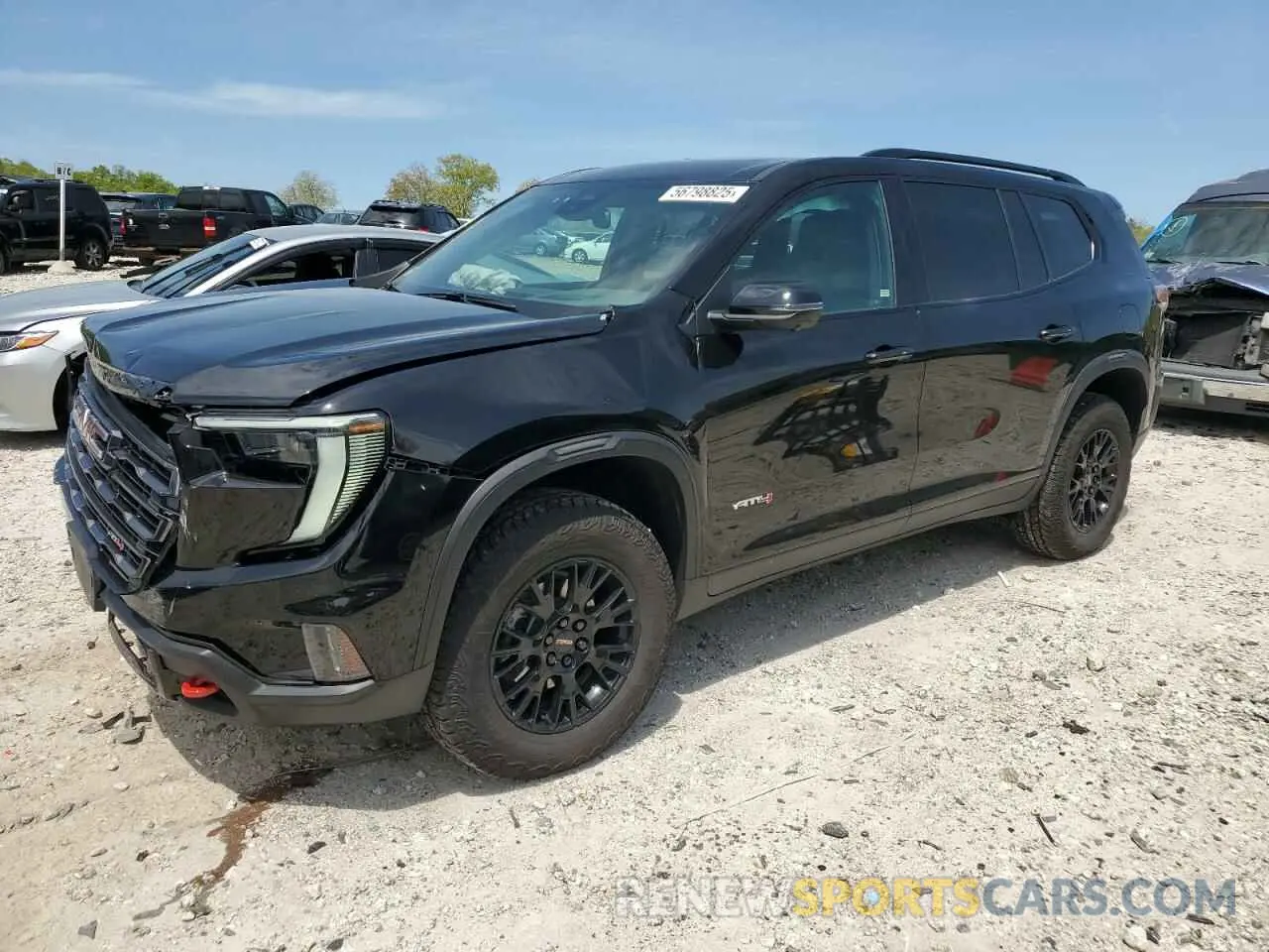 1 Photograph of a damaged car 1GKENPKS3RJ215589 GMC ACADIA 2024