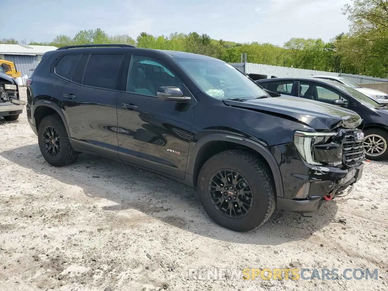 4 Photograph of a damaged car 1GKENPKS3RJ215589 GMC ACADIA 2024