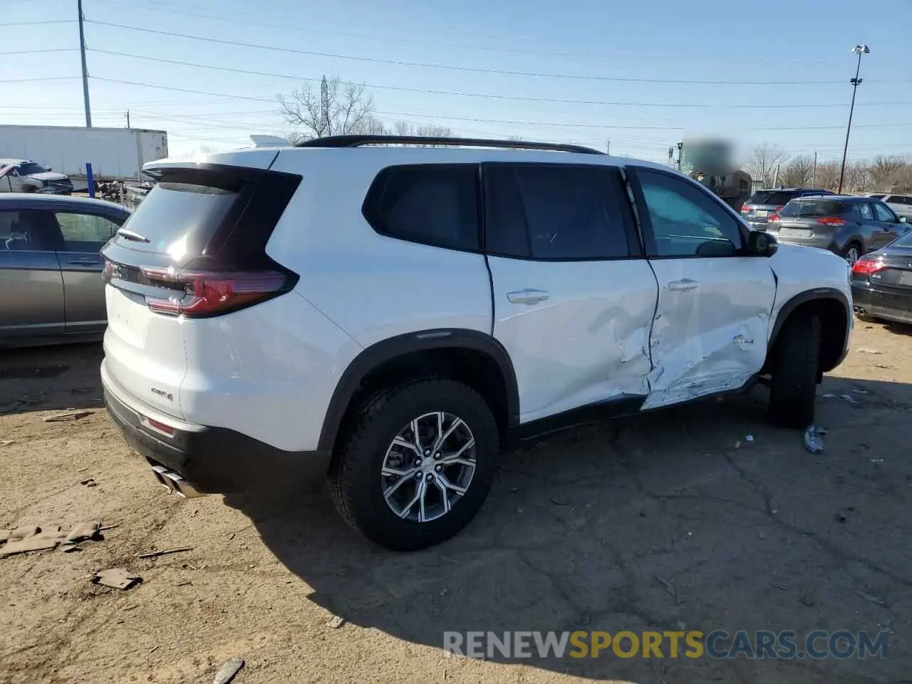 3 Photograph of a damaged car 1GKENPKS8RJ198708 GMC ACADIA 2024