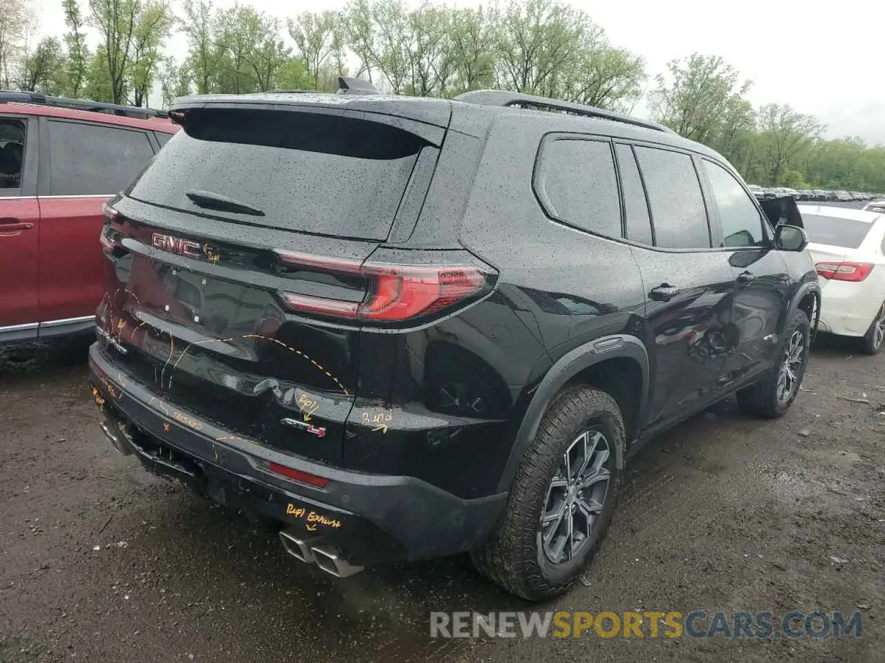 3 Photograph of a damaged car 1GKENPKS8RJ231092 GMC ACADIA 2024