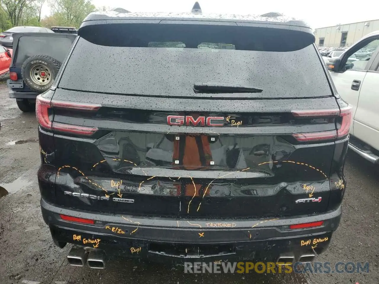 6 Photograph of a damaged car 1GKENPKS8RJ231092 GMC ACADIA 2024