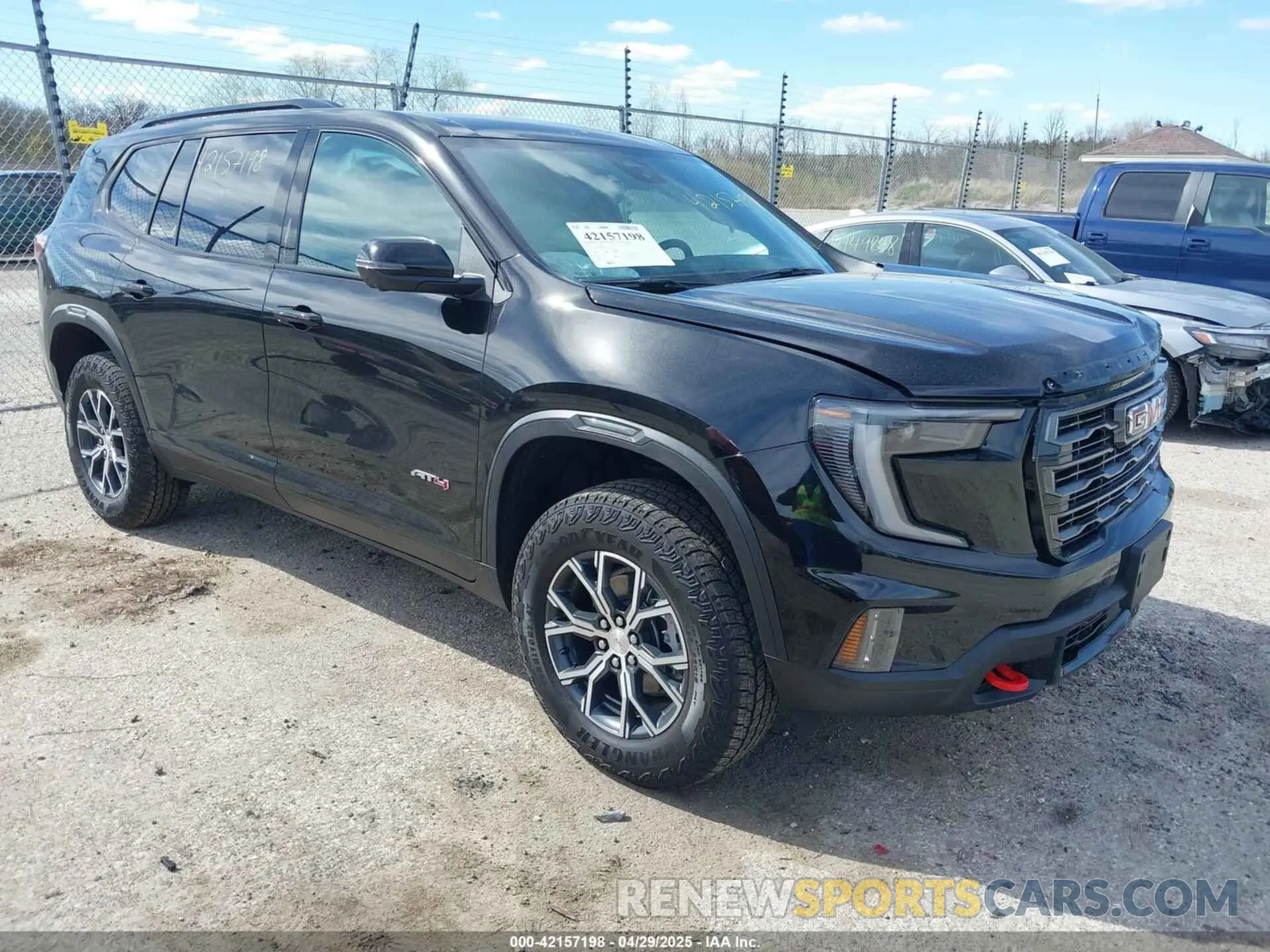 1 Photograph of a damaged car 1GKENPKSXRJ216934 GMC ACADIA 2024
