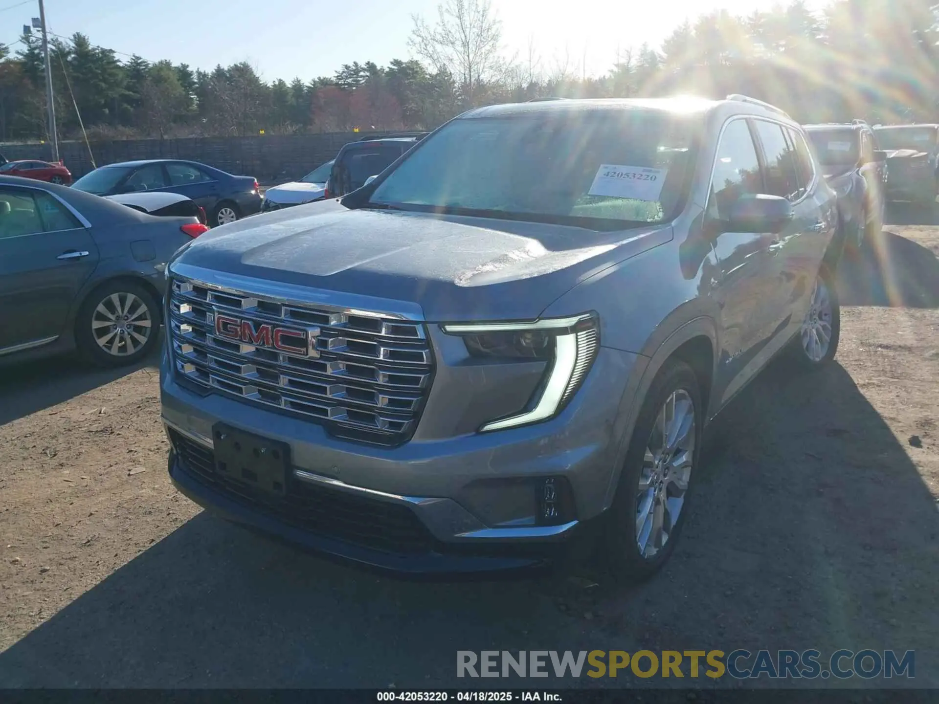 2 Photograph of a damaged car 1GKENRKS5RJ229229 GMC ACADIA 2024