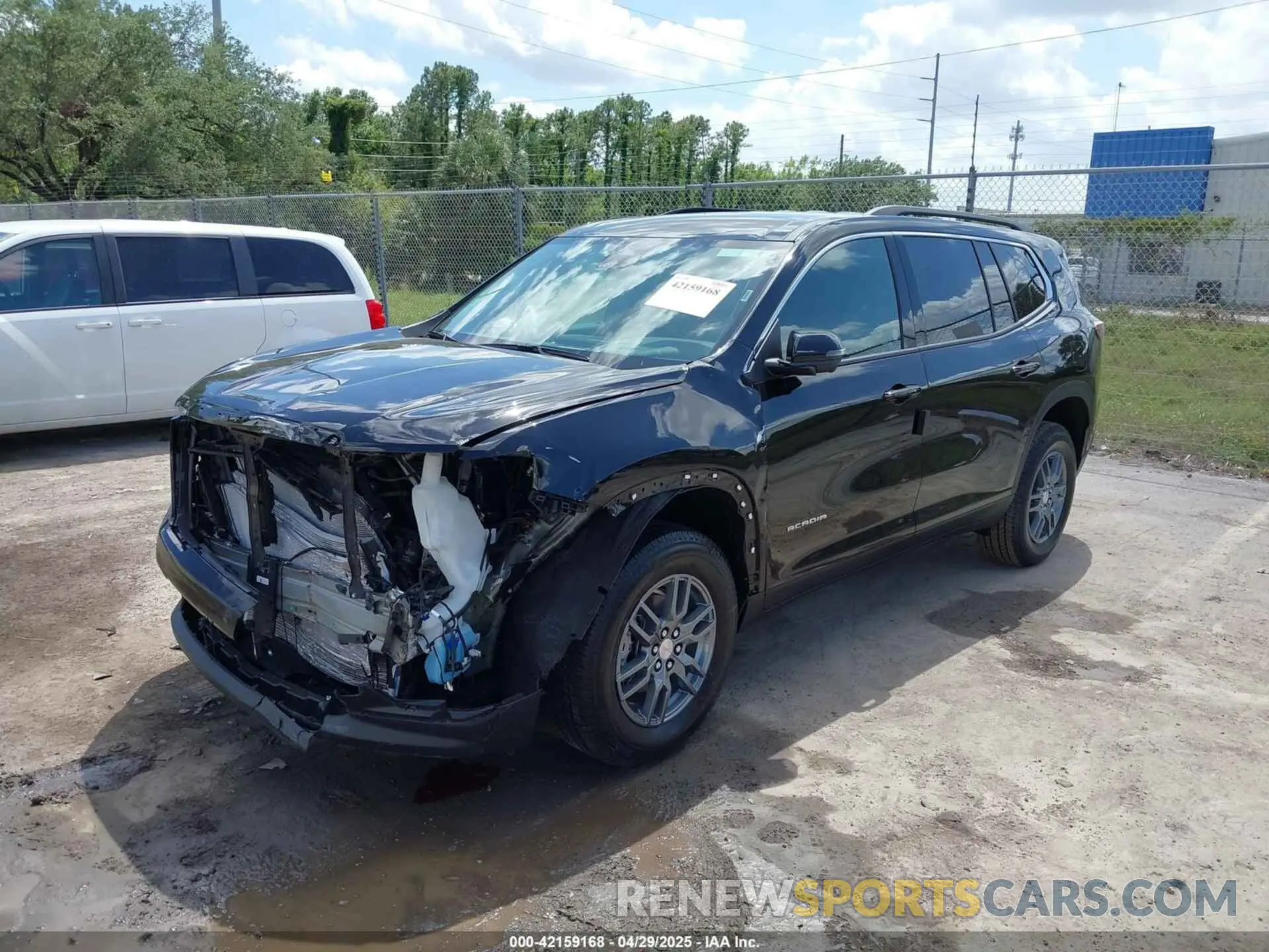 2 Photograph of a damaged car 1GKENKRS4SJ158186 GMC ACADIA 2025
