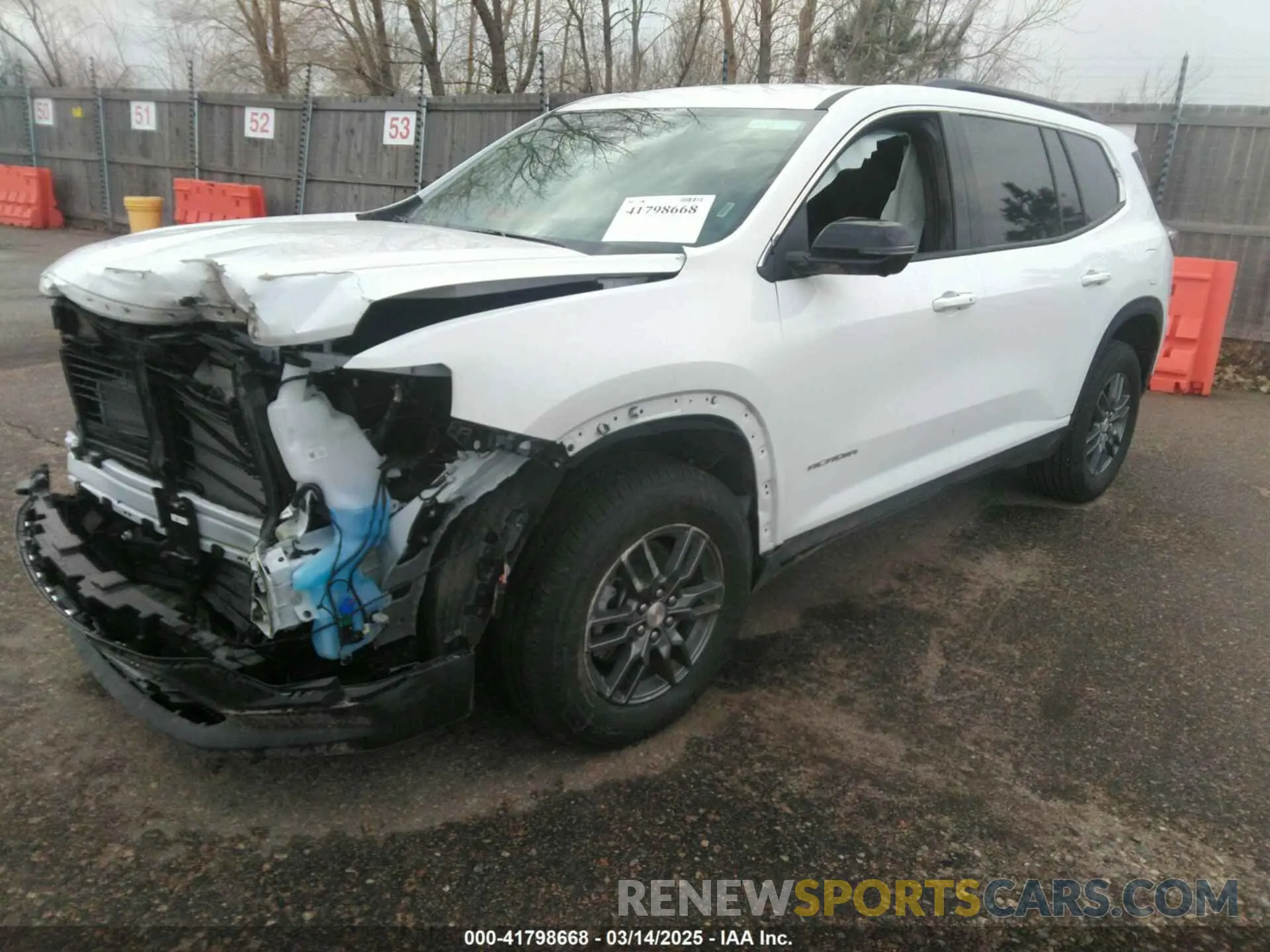 2 Photograph of a damaged car 1GKENKRS4SJ165168 GMC ACADIA 2025